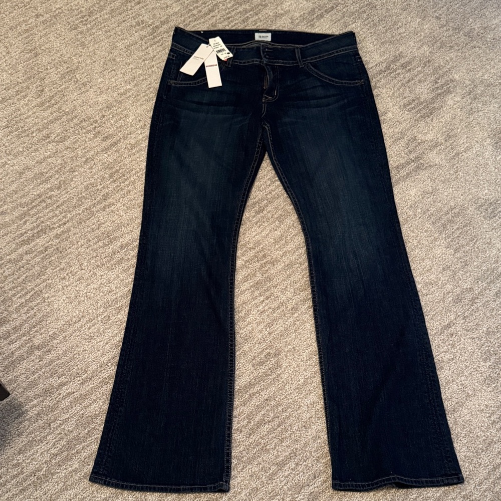 Hudson Jeans Dark Blue Flare Denim